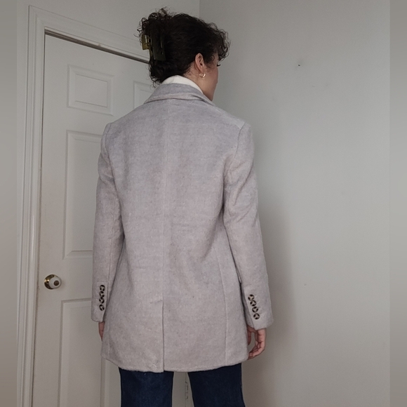 Dynamite gray oversized blazer coat - Picture 4 of 8